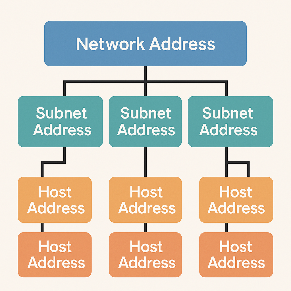 Illustration: vollständiger Guide zur Anleitung von IPv4 + Subnet. Umrechnung, syntax usw.